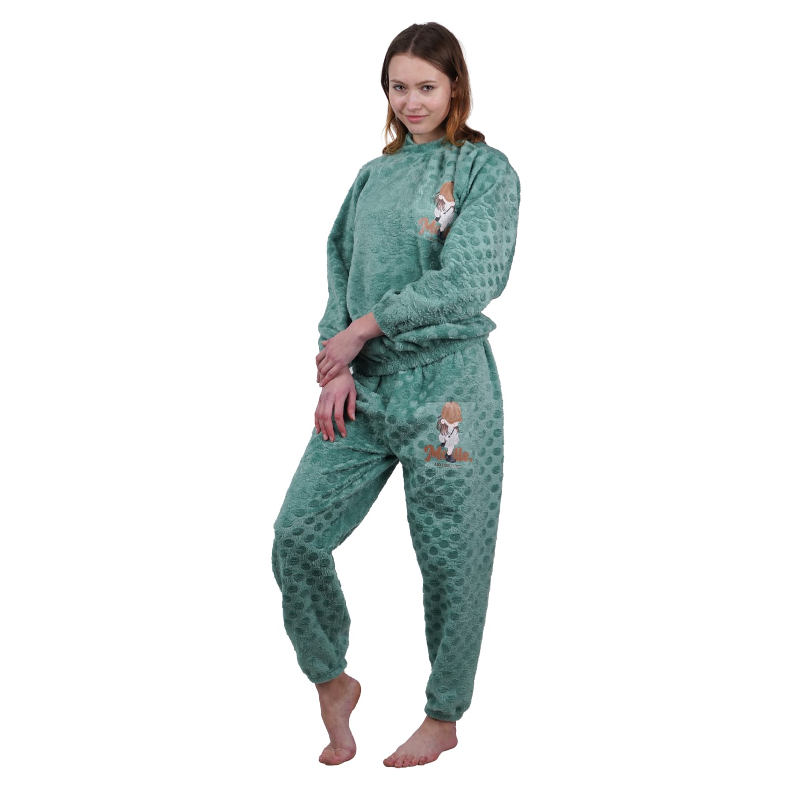 Night Suit — Teal Green — view 3